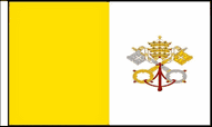 Vatican City Table Flags